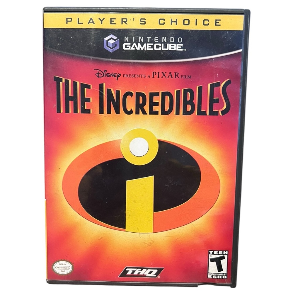 The Incredibles Nintendo GameCube 2004 Complete w/ Manual